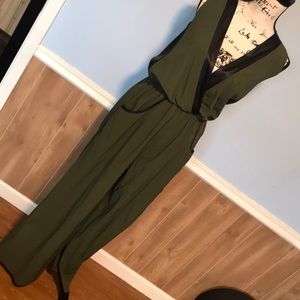 Savannah Rae wide leg Jumpsuit